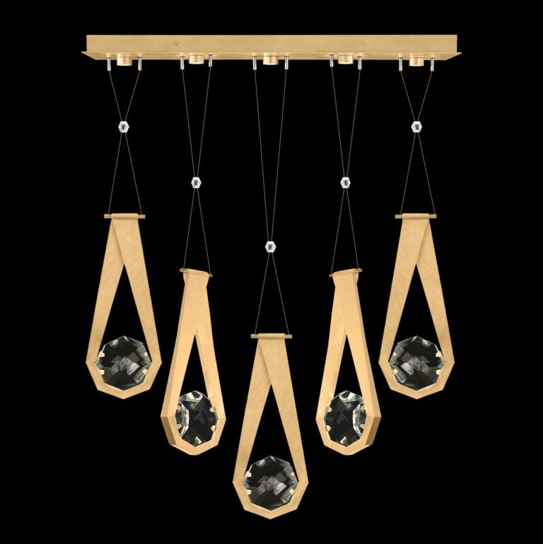 Fine Art Handcrafted Lighting Aria 43" Round Pendant 22222