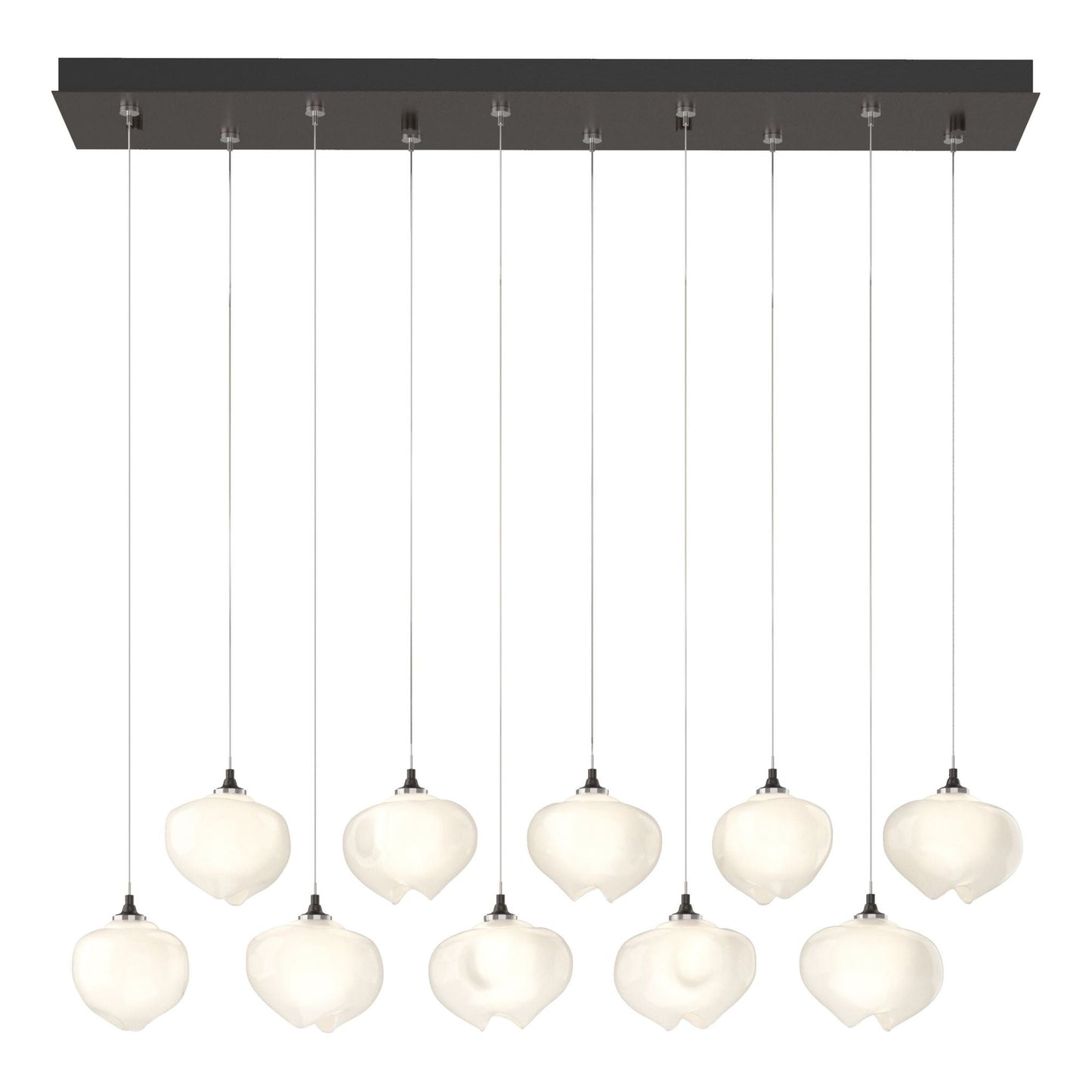 Ume 10-Light Pendant 10-Light Frosted Glass (FD) in Oil Rubbed Bronze