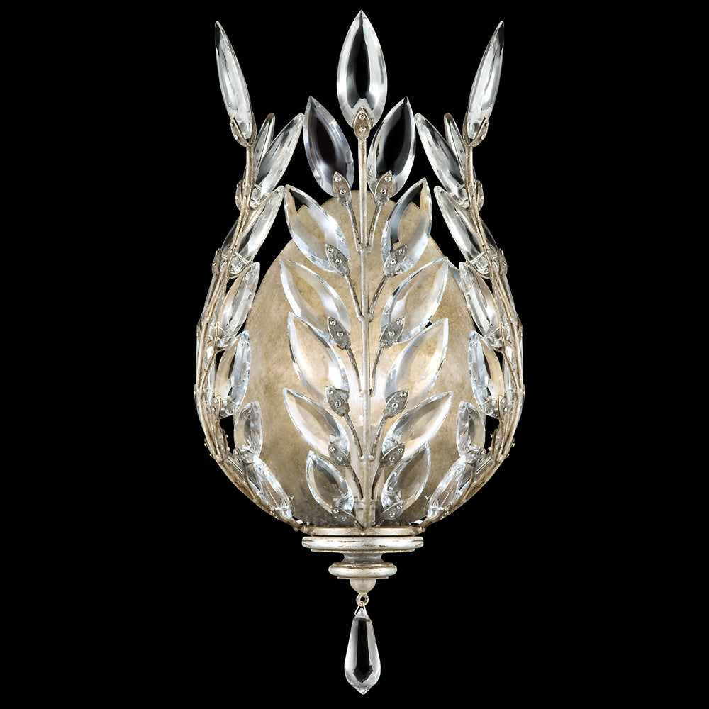 Crystal Laurel Wall Sconce
