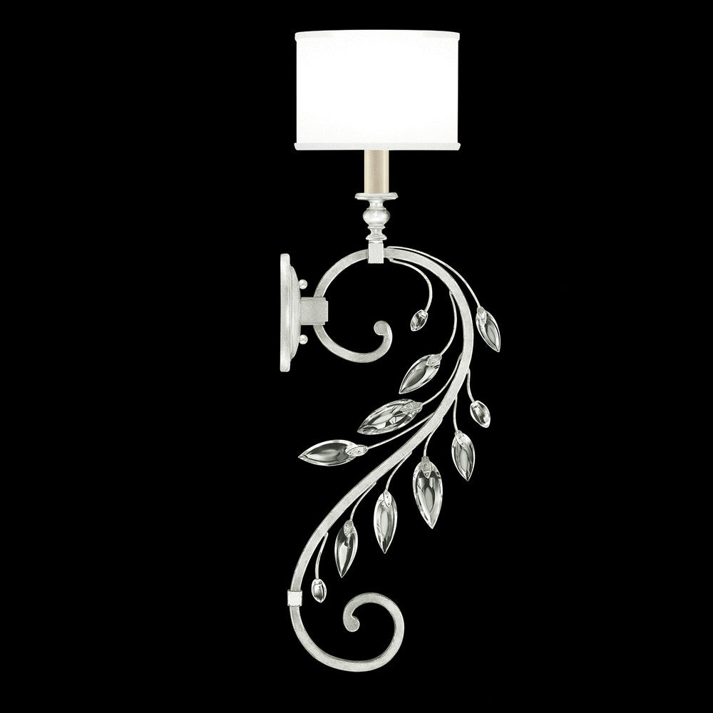 Crystal Laurel Wall Sconce