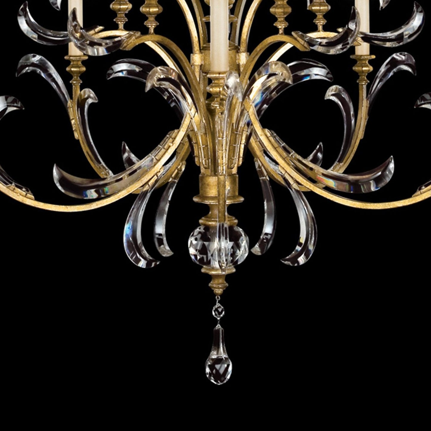 Fine Art Beveled Arcs 56" Round Chandelier STK