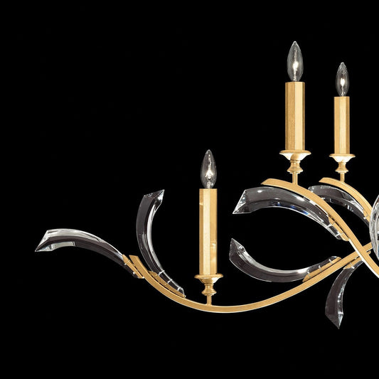 Fine Art Beveled Arcs 74" Chandelier STK