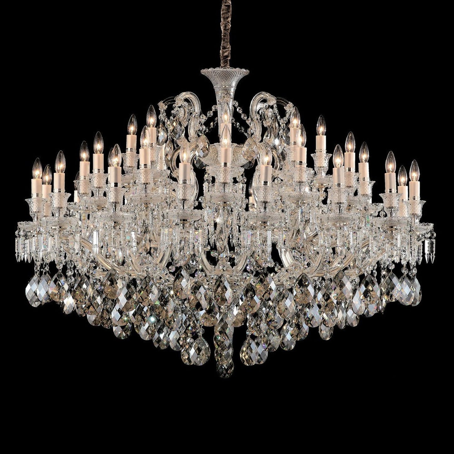 Michael Amini Lighting Chambord 37 Light Chandelier 60 wide