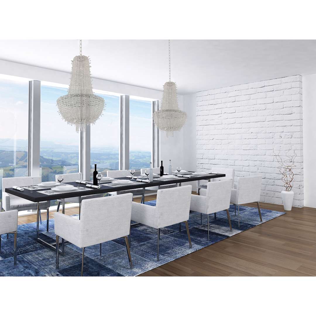 Cielo 31" Wide Empire Chandelier with Firenze Crystal