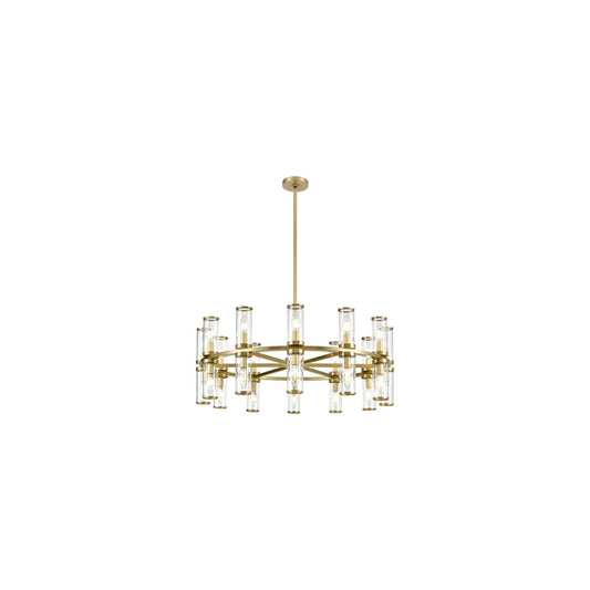 Revolve 24 Light 32" Wide Taper Candle Chandelier