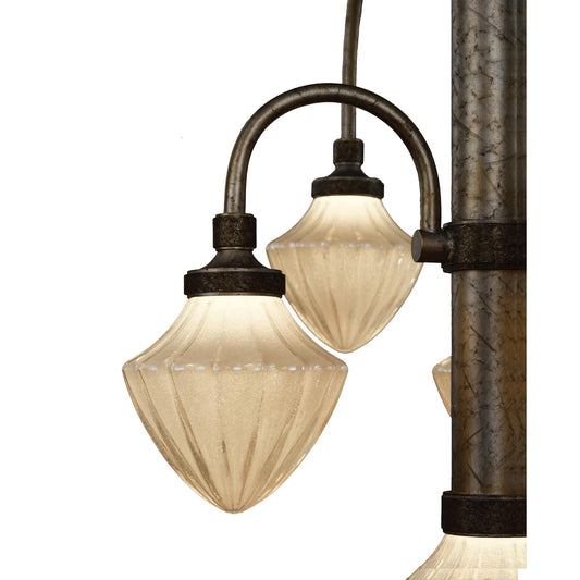 Studio M SM23438TGAG Wilshire 13-Light LED Chandelier in Argent