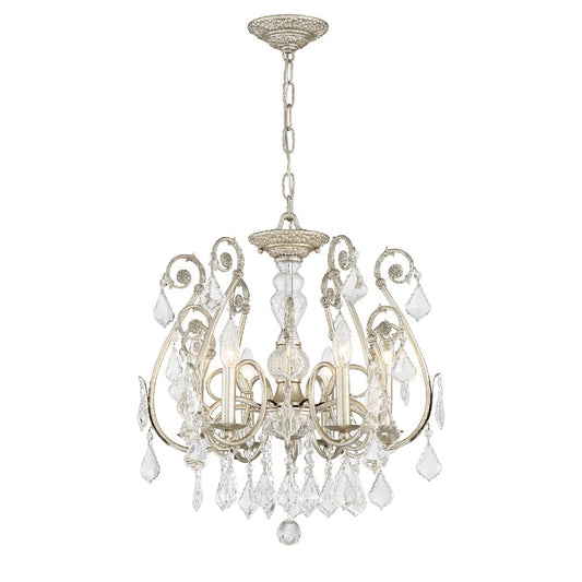 Regis 6 Light 20" Wide Crystal Chandelier with Swarovski Strass Crystal Accents