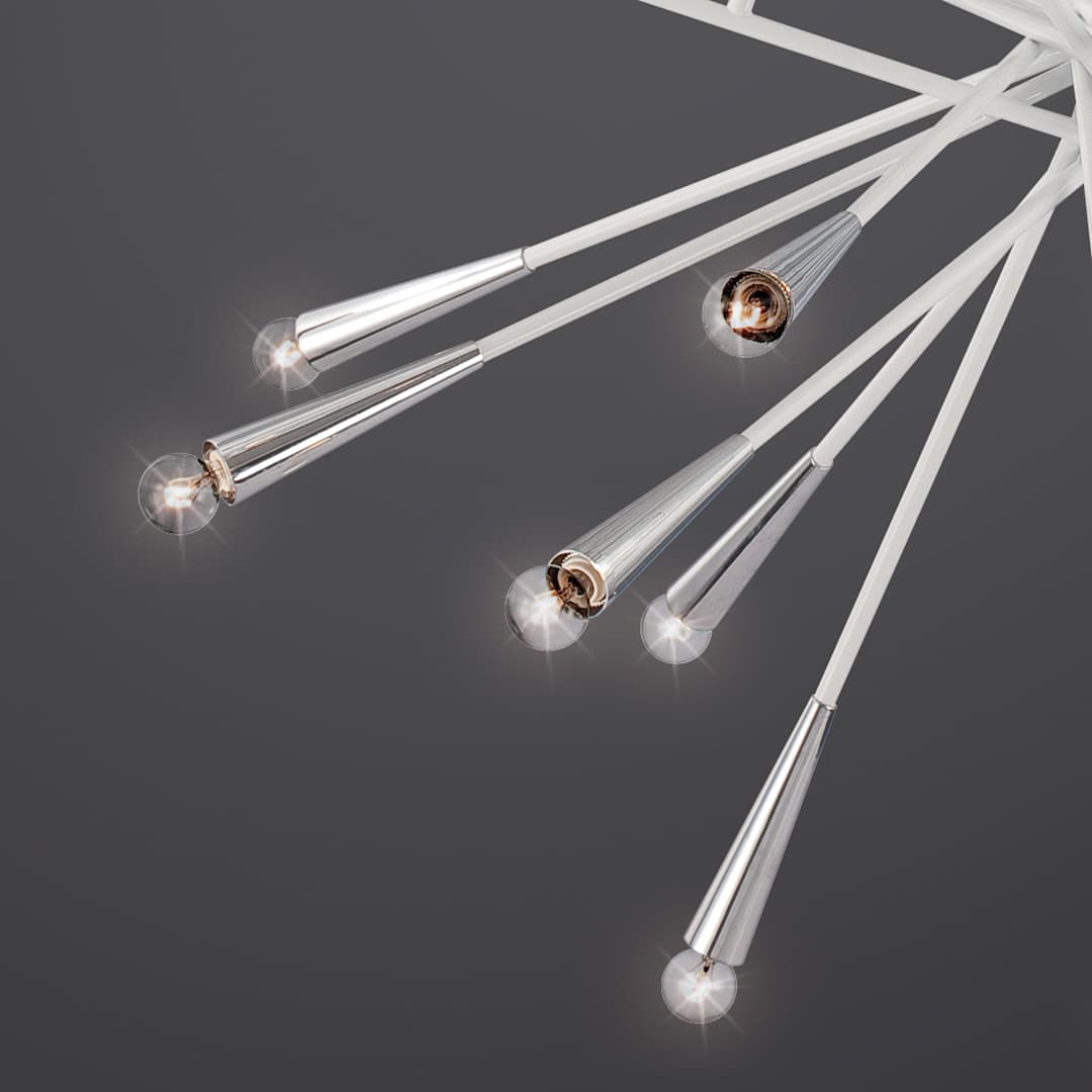 Zazu 28 Light 44" Wide Abstract Chandelier