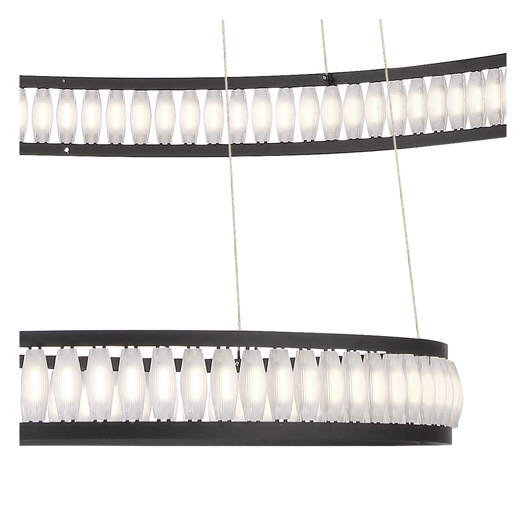 Forster 3 Light 60" Wide LED Ring Chandelier - 3 Tiers