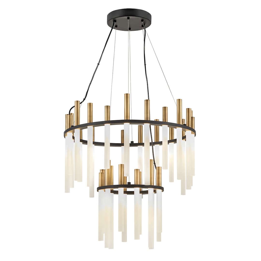 Echo 32 Light 26" Wide LED Ring Chandelier
