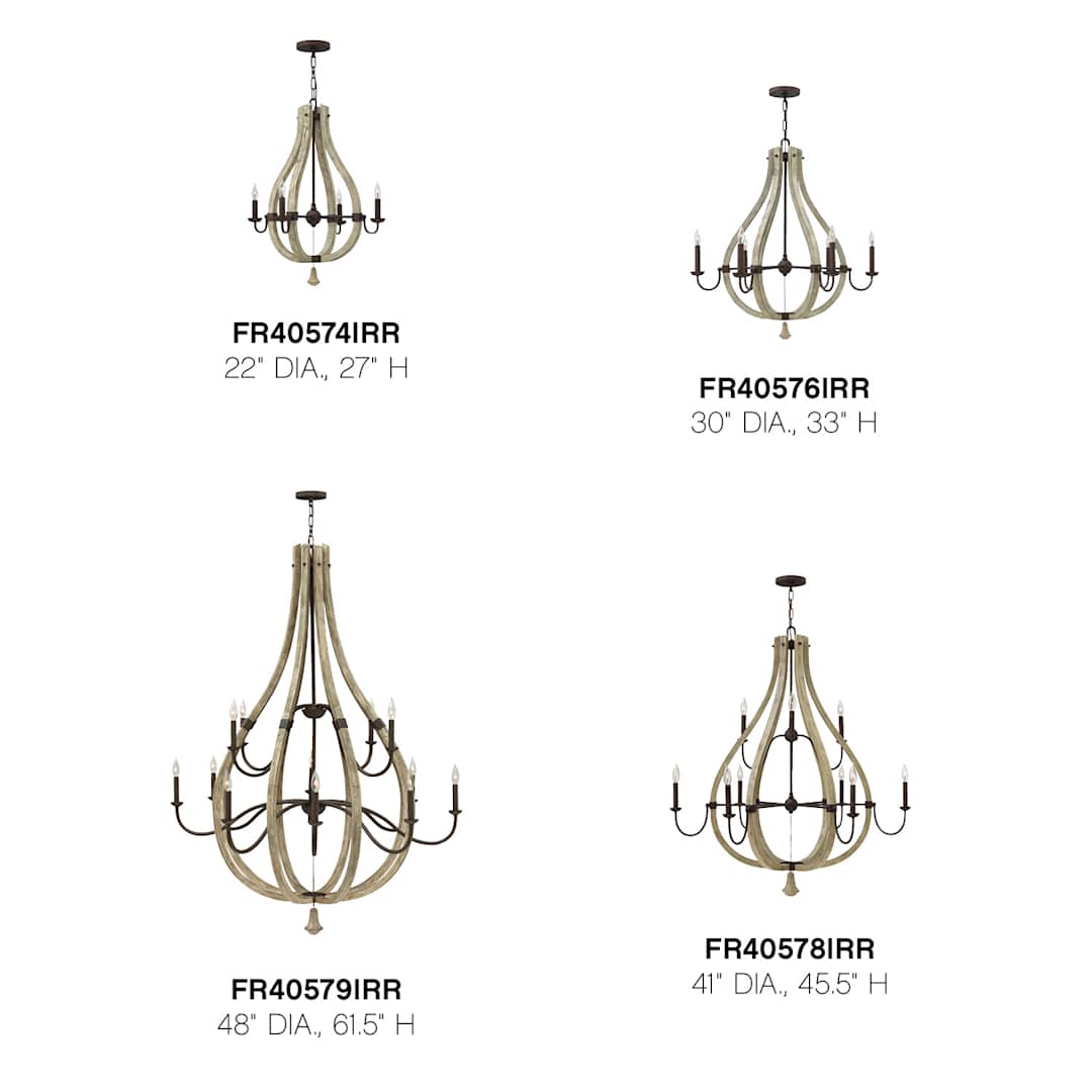 12 Light 2 Tier Chandelier from the Middlefield Collection