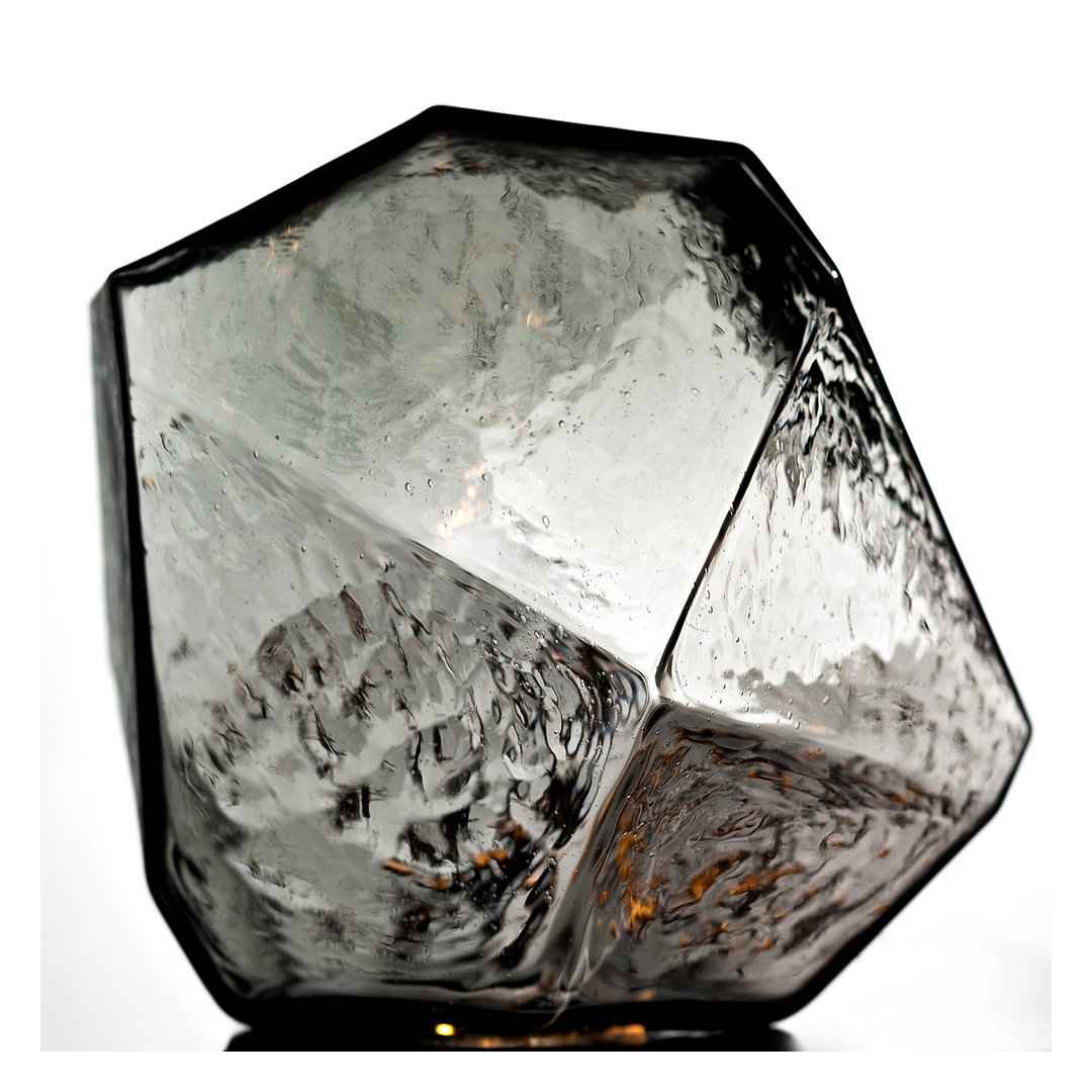 Gem 27" Wide 12 Light Hand Blown Glass LED Ring Chandelier