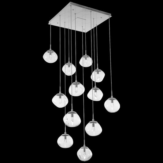 Nova 38" Wide 12 Light LED Crystal Multi Light Pendant