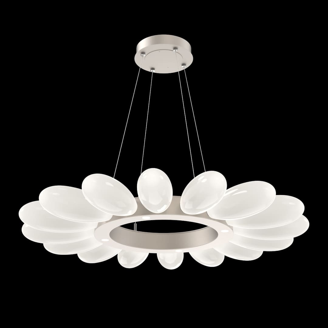 Fiori 20 Light 38" Wide LED Ring Chandelier - 3000K
