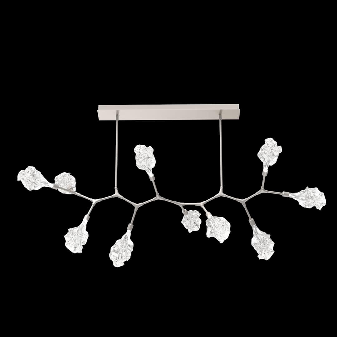 Blossom 10 Light 64" Wide LED Abstract Chandelier - 2700K