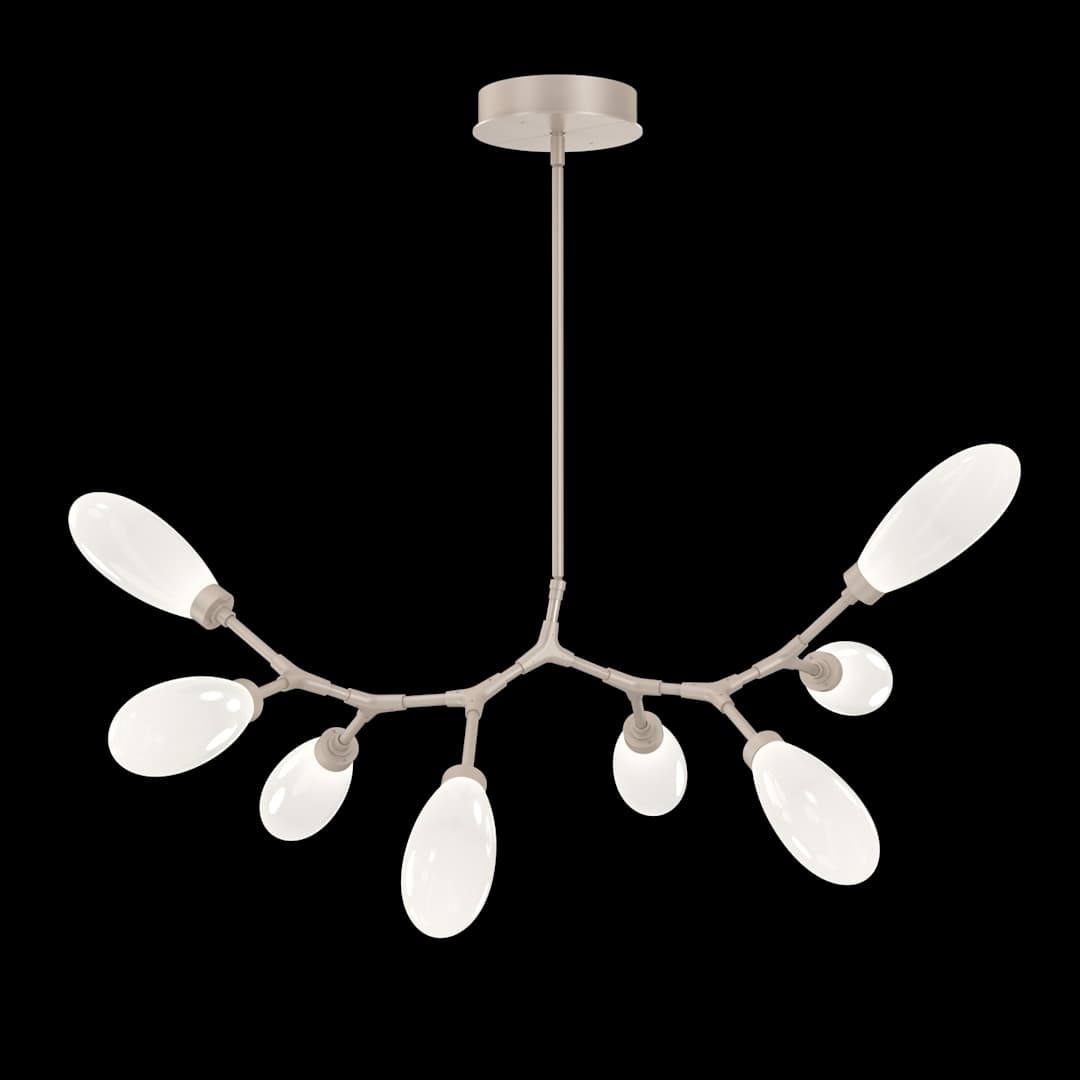 Fiori 8 Light 41" Wide LED Abstract Chandelier - 3000K