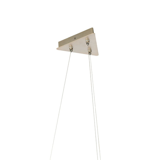 Flux 39" Wide LED Abstract Chandelier