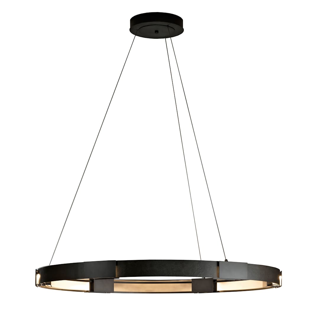 Aura 12 Light 48" Wide LED Ring Chandelier