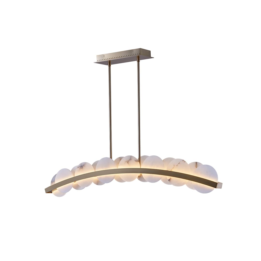 Meridian 48" Wide LED Linear Chandelier