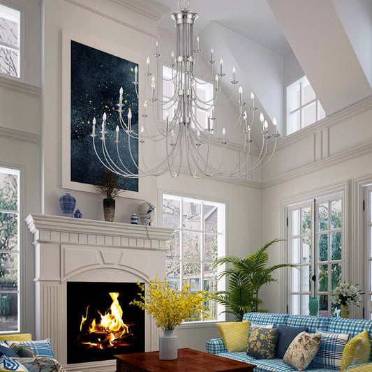 Estate 38 Light 72" Wide Candle Style Chandelier