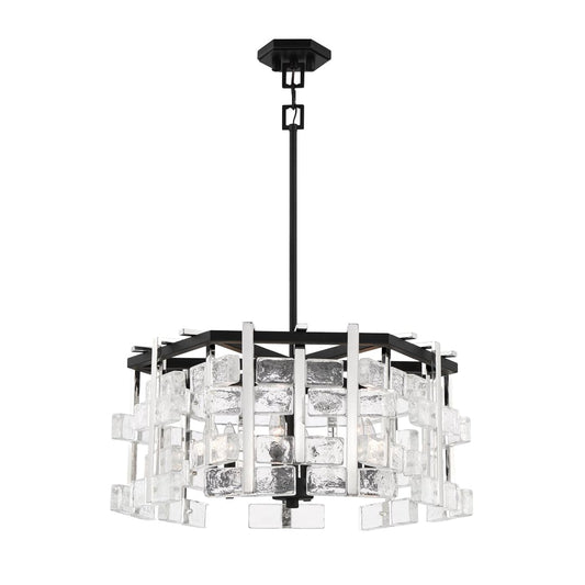 Painesdale 6 Light 28" Wide Abstract Chandelier