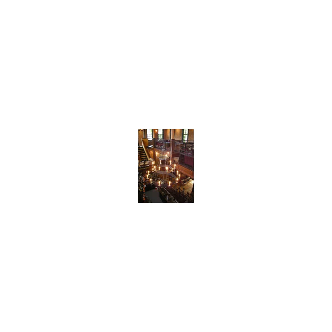 Warwick 21 Light 72" Wide Taper Candle Style Chandelier - Dark Roast Finish