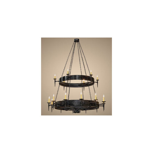 Warwick 18 Light 72" Wide Taper Candle Style Chandelier