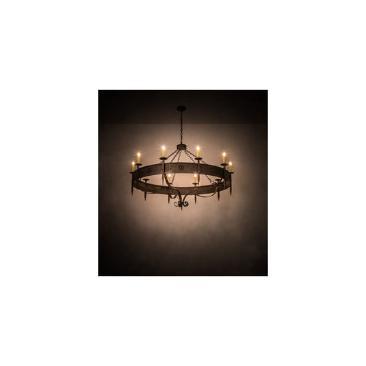 Calandra 10 Light 66" Wide Taper Candle Style Chandelier