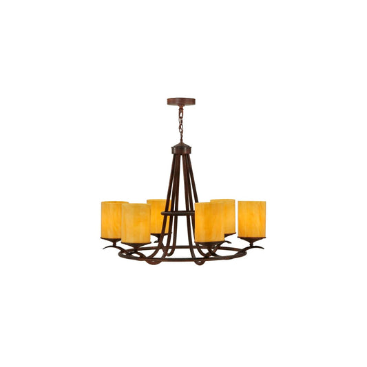 Octavia 6 Light 36" Wide Pillar Candle Style Chandelier