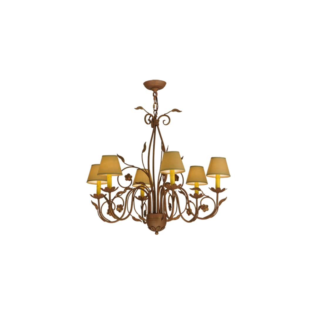 Bordeaux 6 Light 31" Wide Chandelier
