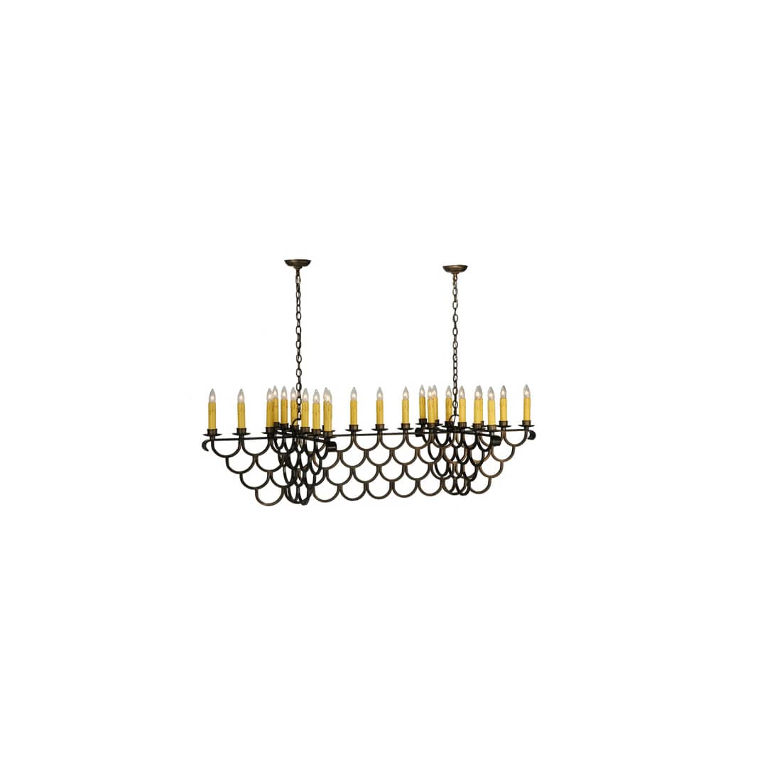 Picadilly 23 Light 32" Wide Taper Candle Style Chandelier