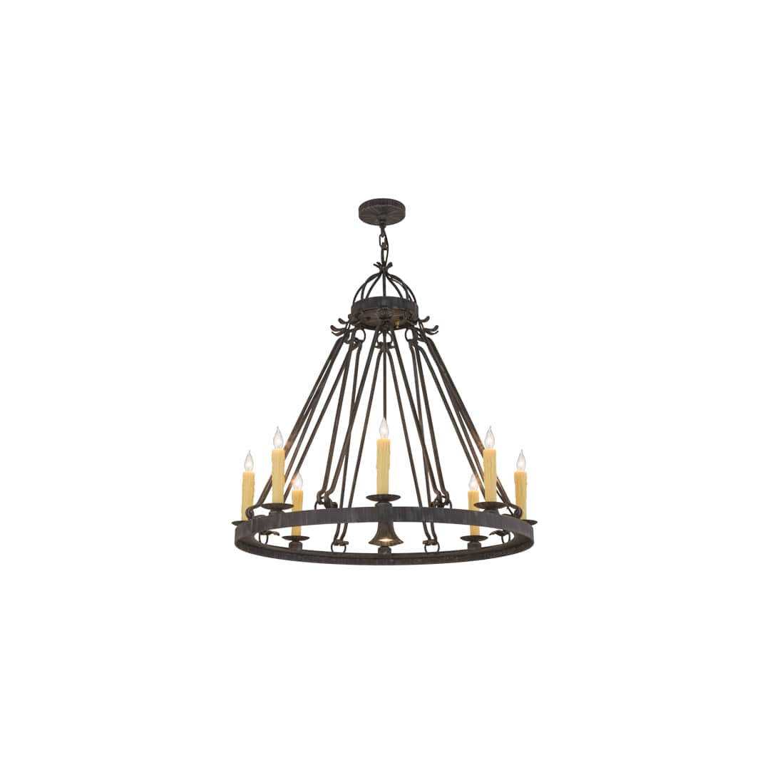 Lakeshore 36" Wide Taper Candle Style Chandelier
