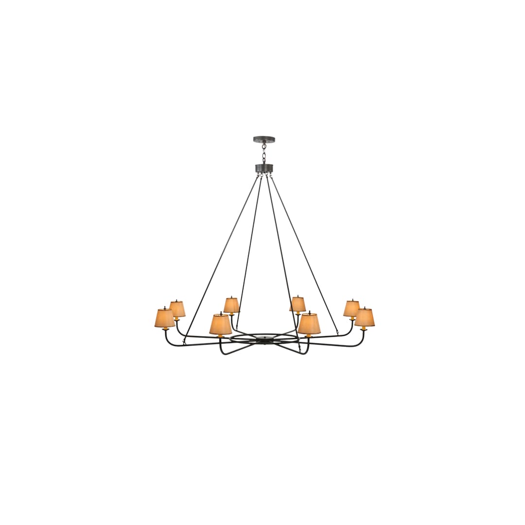 Brach Ring 8 Light 62" Wide Chandelier