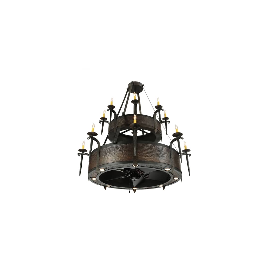 Costello 8 Light 51" Wide Taper Candle Style Chandelier