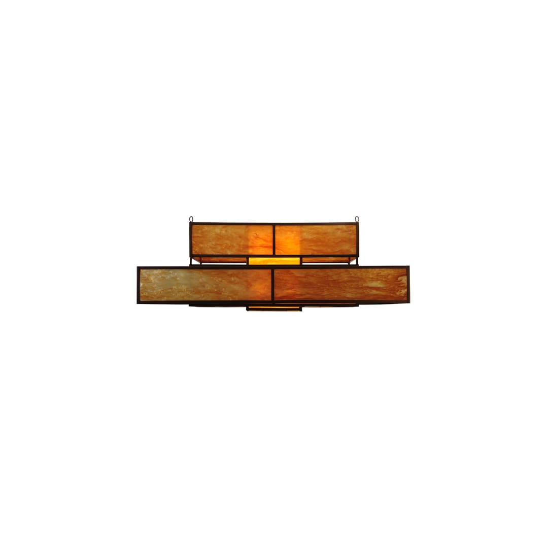 Fellowship 8 Light 72" Wide Semi-Flush Ceiling Fixture