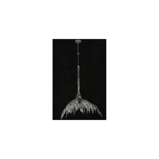 Winter at Stillwater 28" Wide LED Crystal Waterfall Chandelier