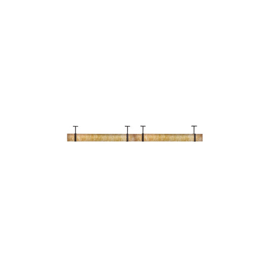 Quadrato 144" Wide LED Semi-Flush Ceiling Fixture