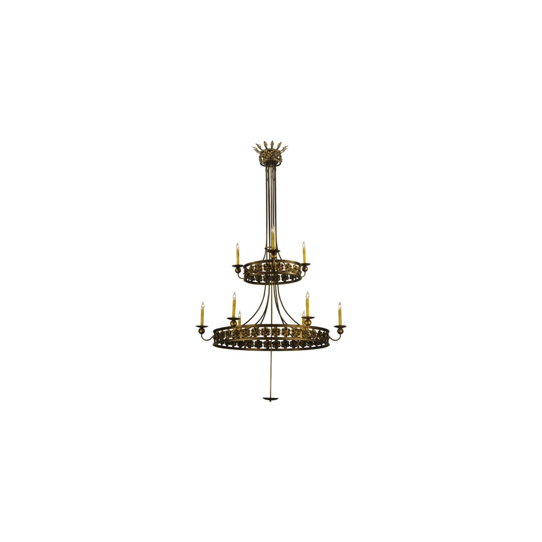 Montgomery 9 Light 48" Wide Taper Candle Style Chandelier