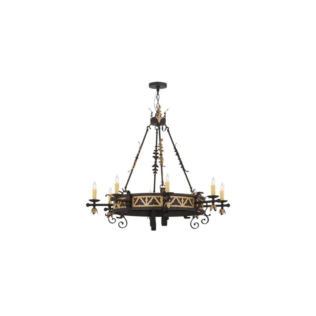 Filomena 8 Light 48" Wide Taper Candle Style Chandelier