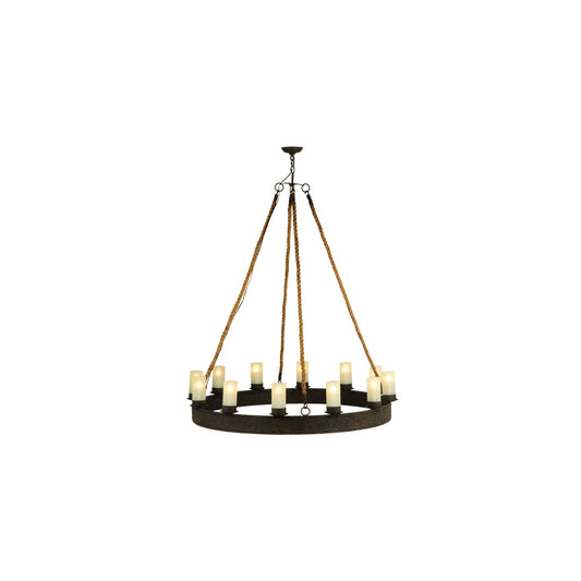 Costello 12 Light 50" Wide Pillar Candle Style Chandelier