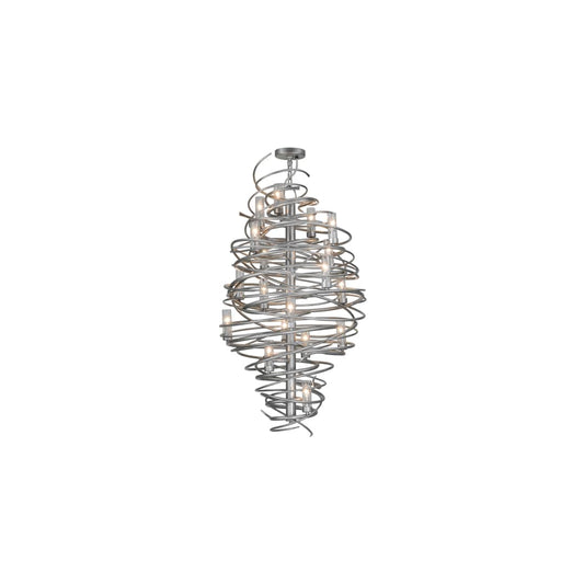 Cyclone 18 Light 30" Wide Ring Chandelier