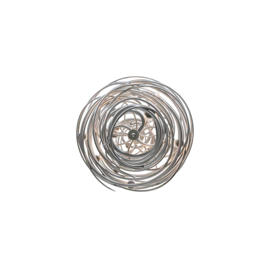 Cyclone 18 Light 30" Wide Ring Chandelier