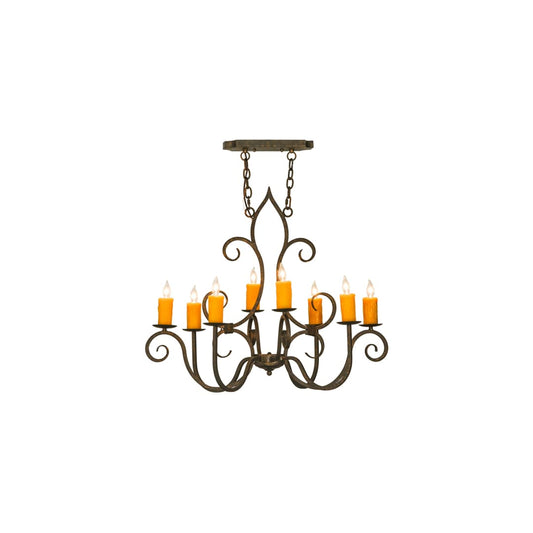 Clifton 8 Light 26" Wide Taper Candle Style Chandelier