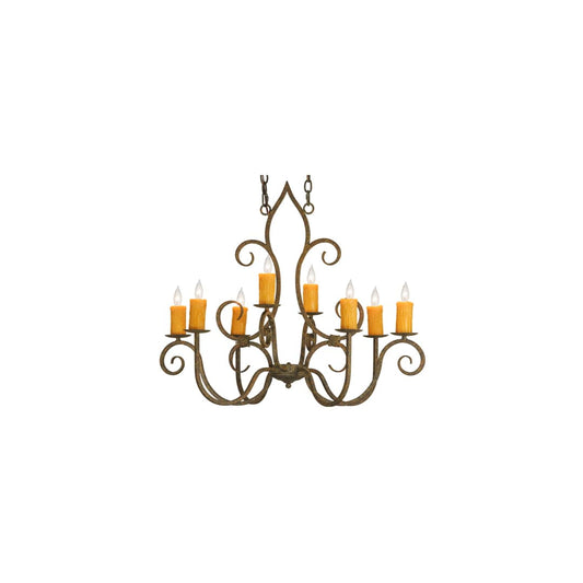 Clifton 8 Light 26" Wide Taper Candle Style Chandelier
