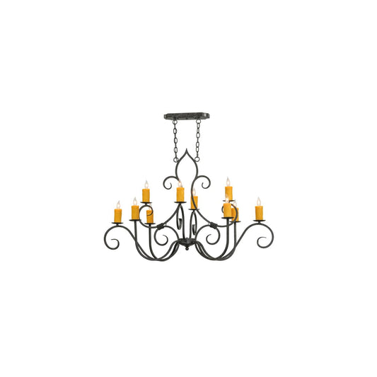 Clifton 10 Light 28" Wide Taper Candle Style Chandelier