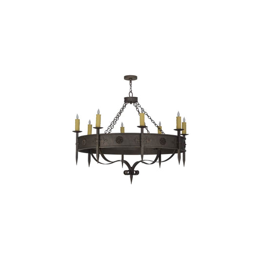 Calandra 8 Light 54" Wide Taper Candle Style Chandelier
