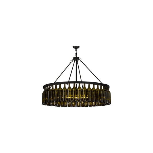 Tuscan Vineyard 6 Light 48" Wide Ring Chandelier