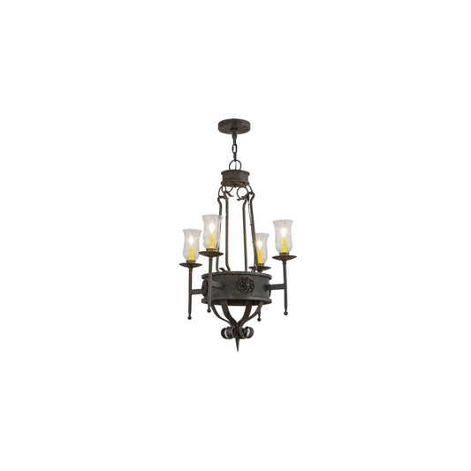 Lorenzo 4 Light 24" Wide Chandelier
