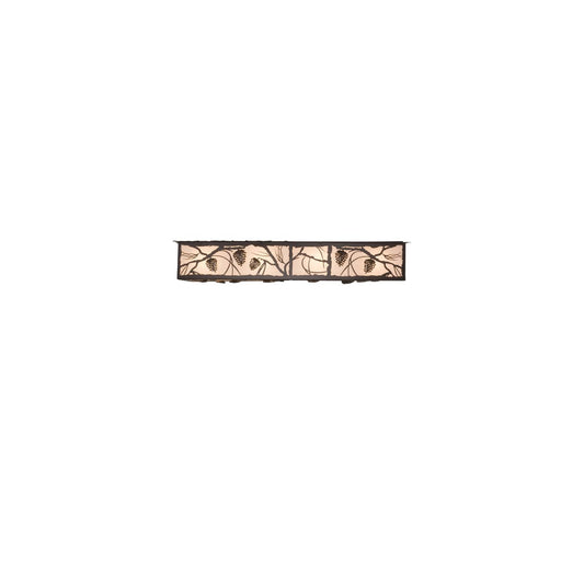 Whispering Pines 8 Light 50" Wide Flush Mount Ceiling Fixture