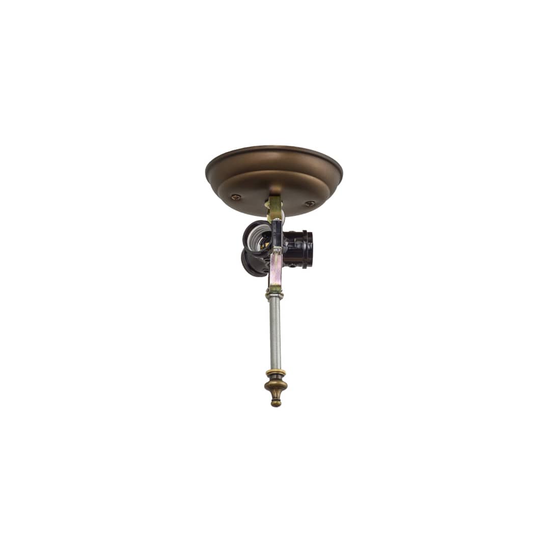 Camel 3 Light 16" Wide Flush Mount Bowl Ceiling Fixture